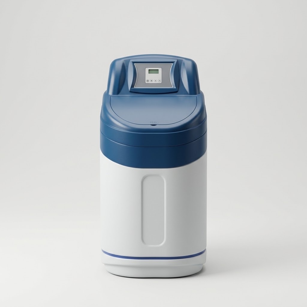 Adoucisseur automatique BNT-265 – CS7H-1017, 12,5 L résine Canature, bouteille FPR 1017, capot haut bleu