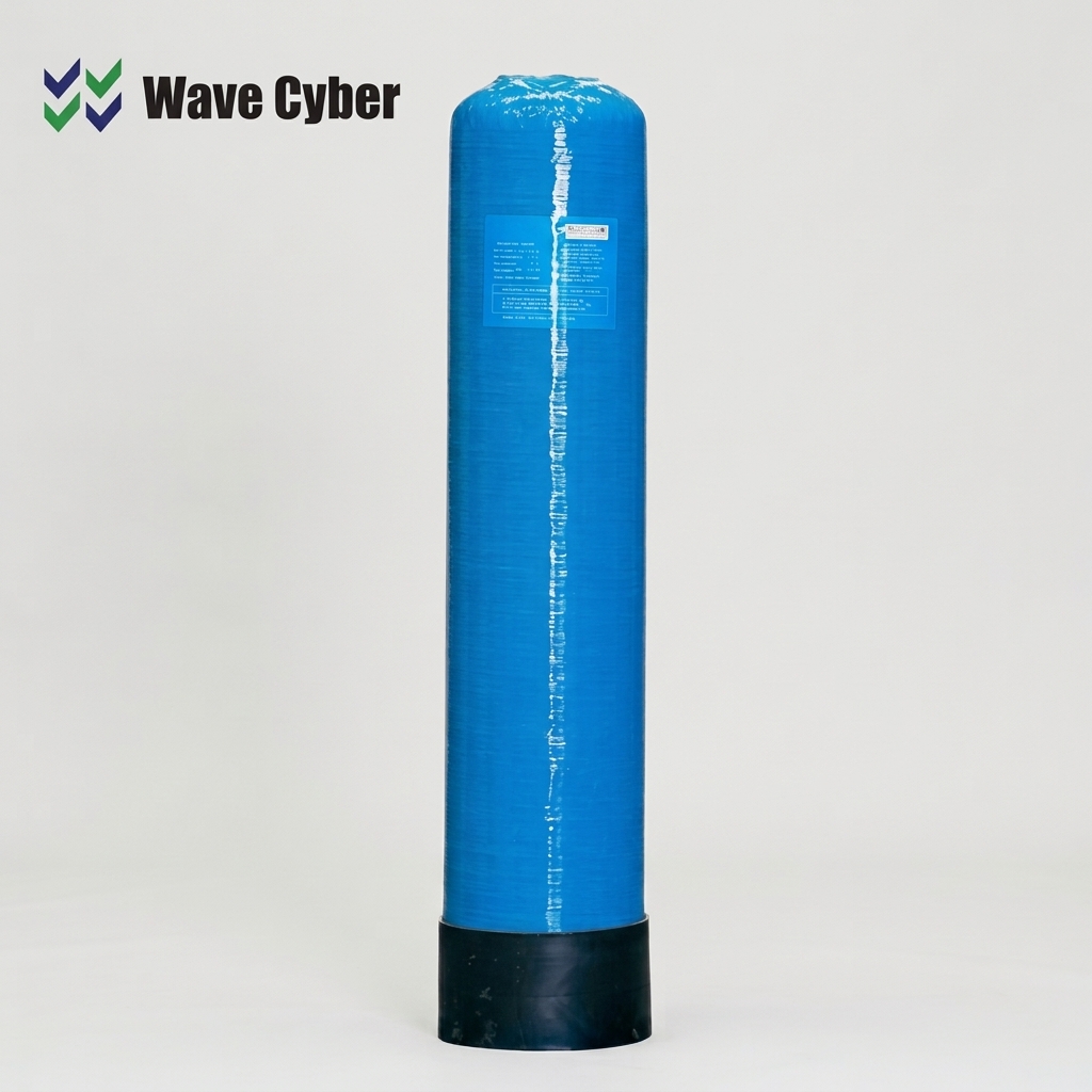 FRP TANK 10x35 2.5" Top Opening, Euro Blue   