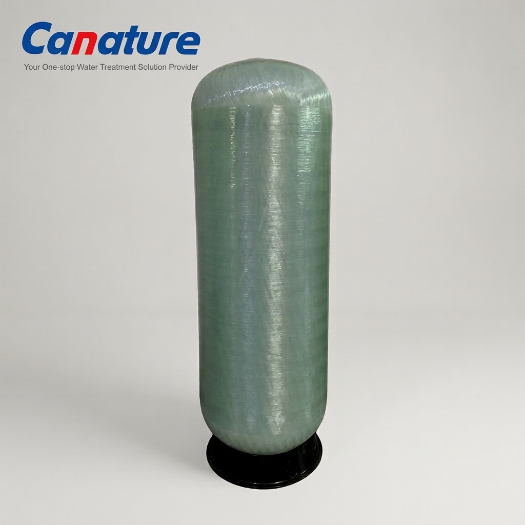 PRESSURE TANK 21  62, 4" top opening, with base, Grey color,   (D)
