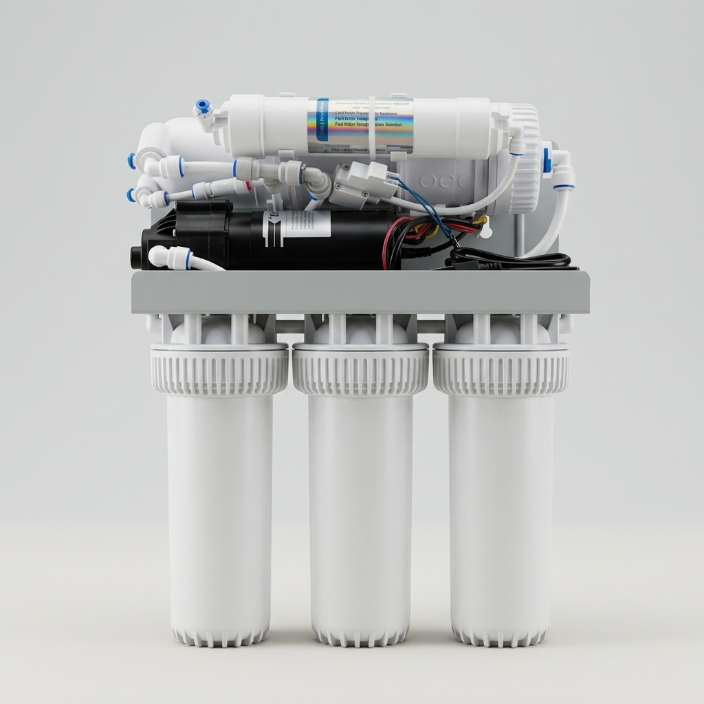 Système d’osmose inverse CANATURE (RO) 400GPD (RO-B04-400G)  – Capacité 400 GPD - sans réservoir