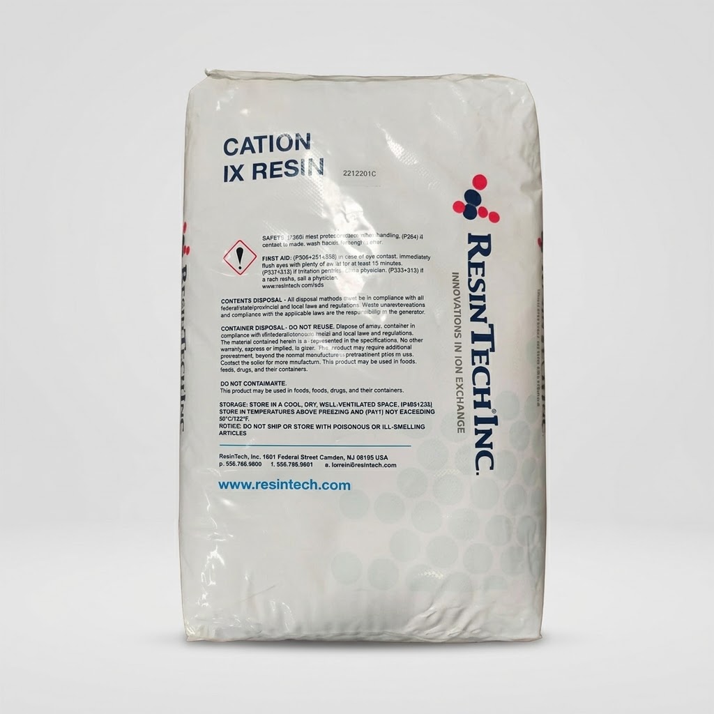 ION EXCHANGE RESIN ResinTech CG8 