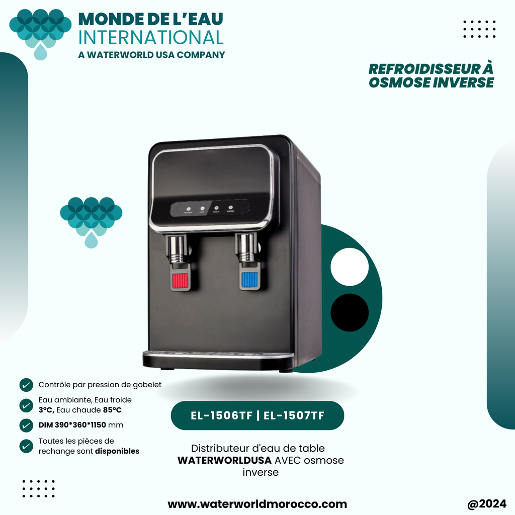 Counter Top Water Dispenser . . WHITE  color 