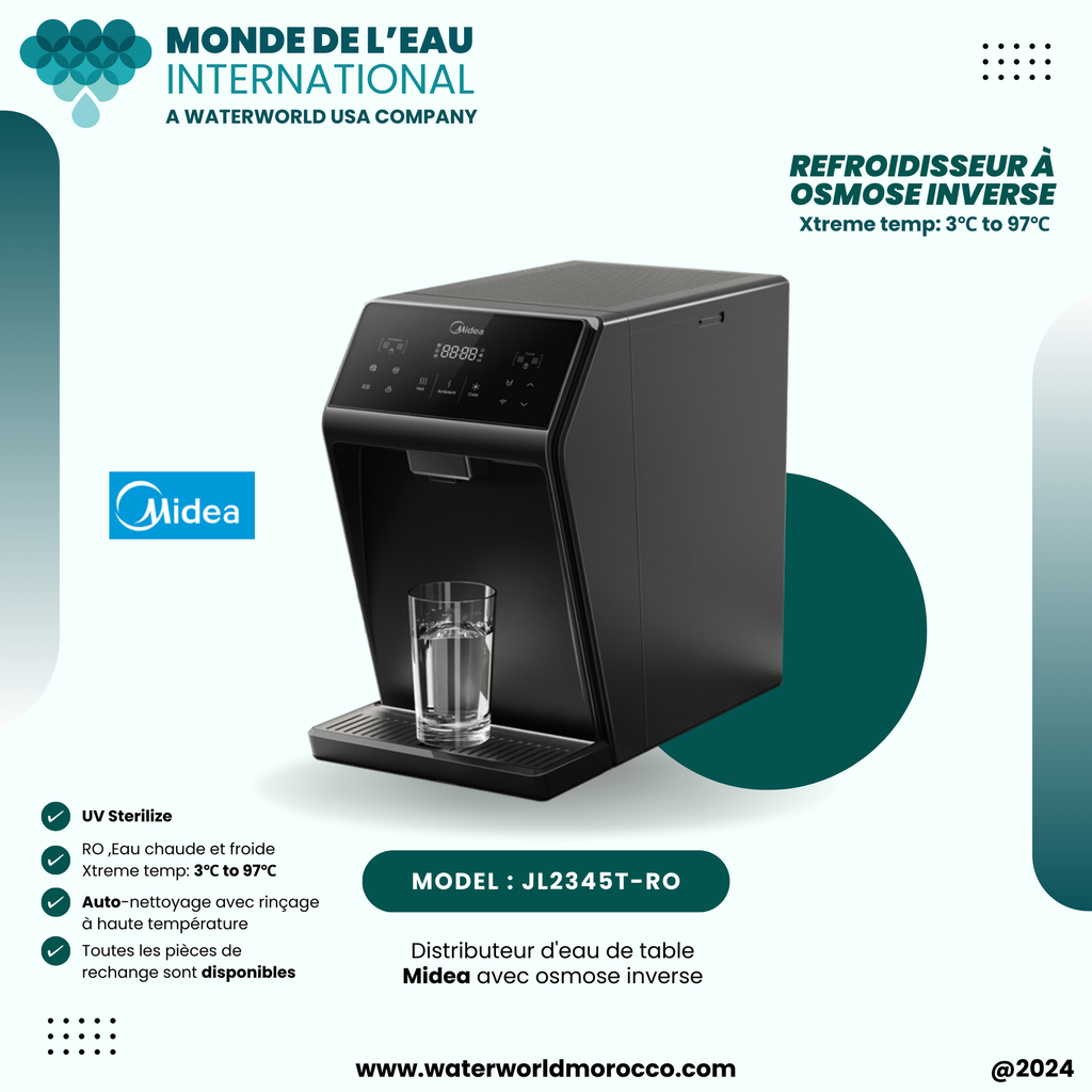 Midea JL2345T COUNTER TOP Water Dispenser WITH RO   (D)