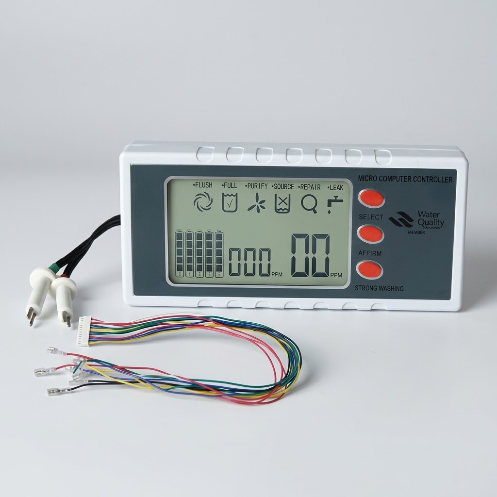 monitor with digital   (D)