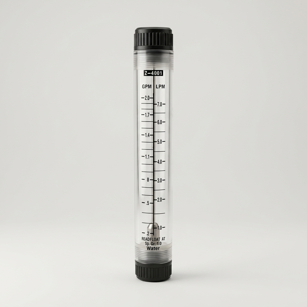 FLOWMETER 0.2-2 GPM   (D)