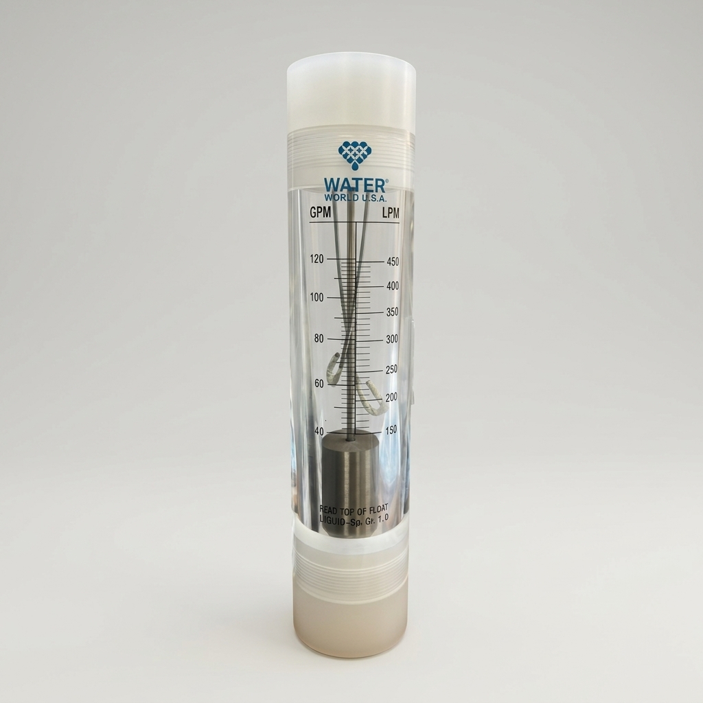 FLOWMETER 40-120 GPM   (D)