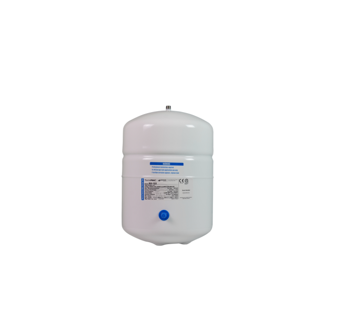 3 GALLON RO TANK WHITE, 1/4" MPT   (D)