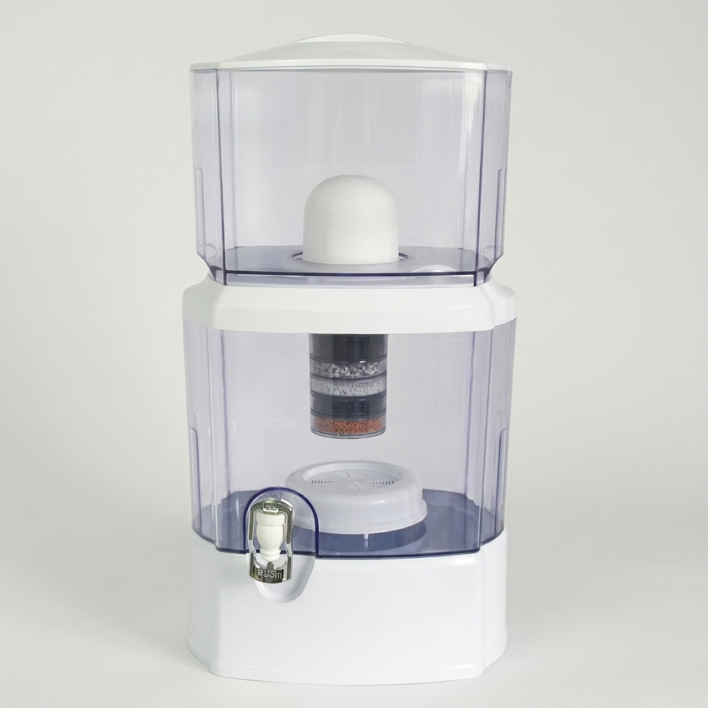 Mineral Pot 24L White   (D)