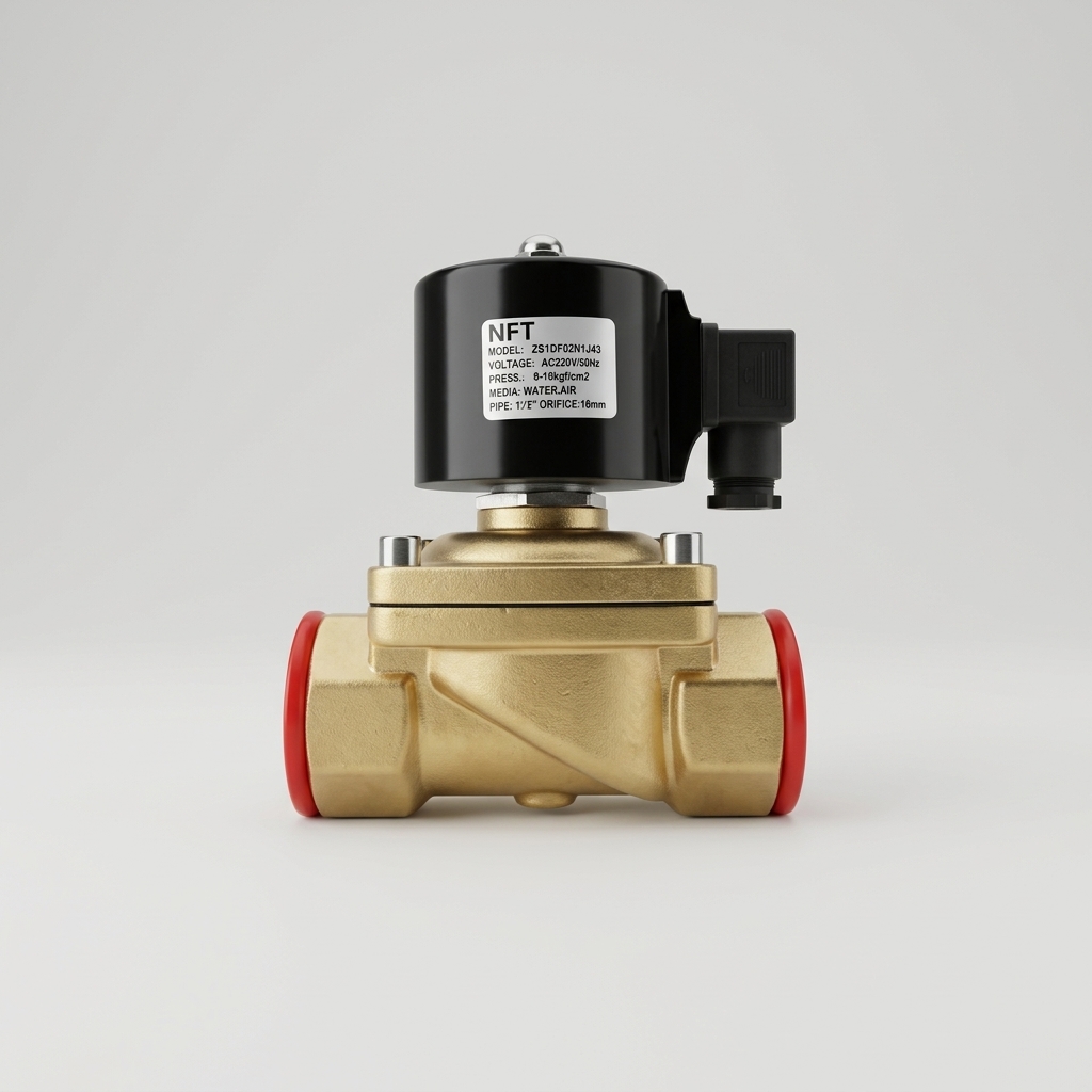 Solenoid valve  BRASS ZS 1 1/2"   (D)