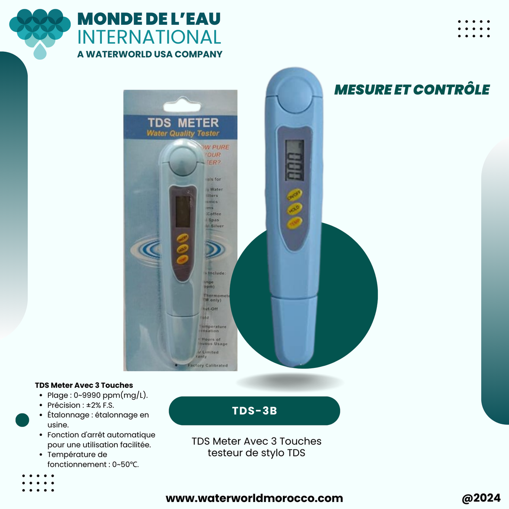 TDS tester, blue   (D)