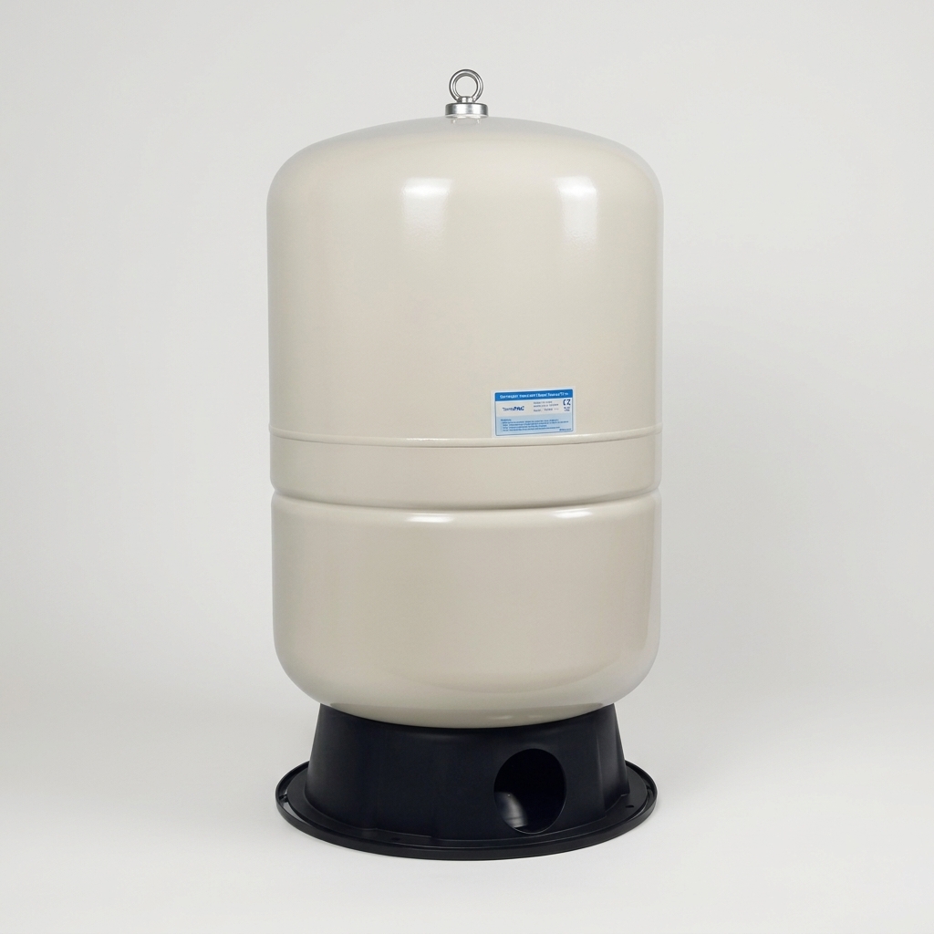 1BE AL 2022 160 LITER WATER STORAGE TANK 1"BSPP S.S. ELBOW CT BV 3/8X
