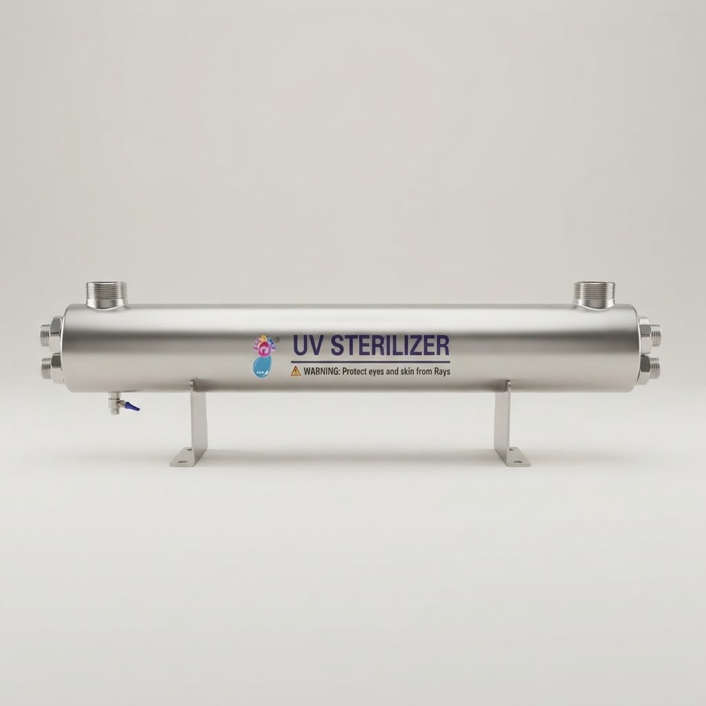 UV WATER FILTER 165" 1.5" WITH STAND WITHOUT L & Q   (D)
