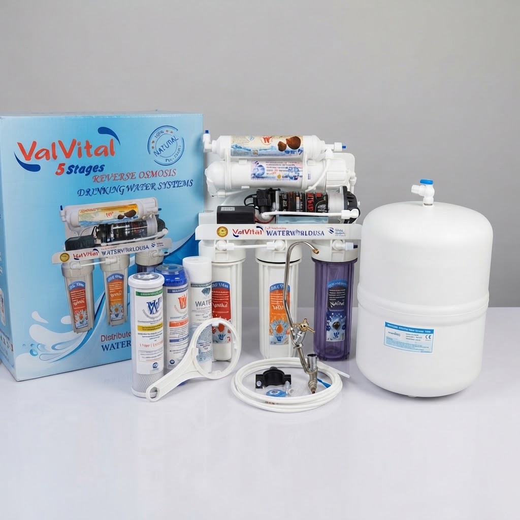 Osmoseur Domestique 5 Niveaux VALVITAL RO – Eau Pure & Saine à Domicile