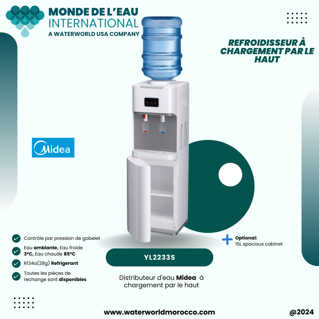 Midea YL2233S Free Standing Water Dispenser   (D)