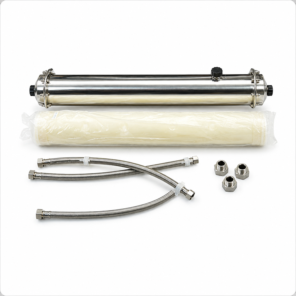 Purificateur d'Eau par Ultrafiltration Inox – Gamme KCKWF 1500 L/h