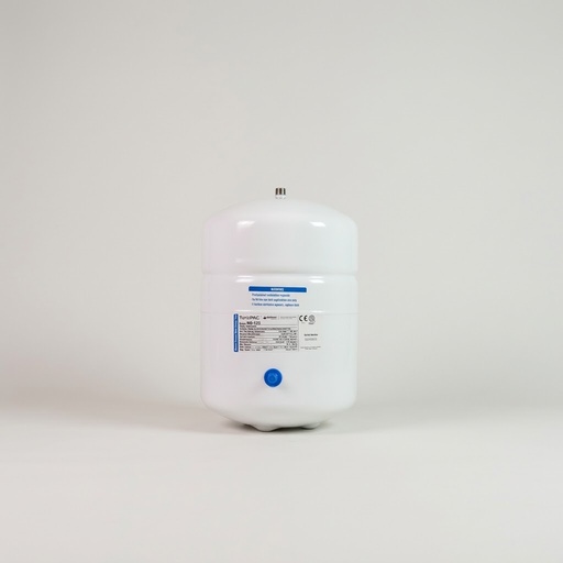 3 GALLON RO TANK WHITE, 1/4" MPT   (D)