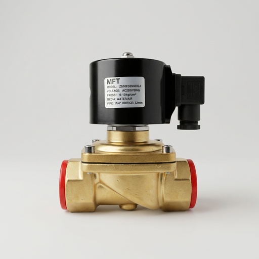 Solenoid valve  BRASS ZS 1 1/4"   (D)