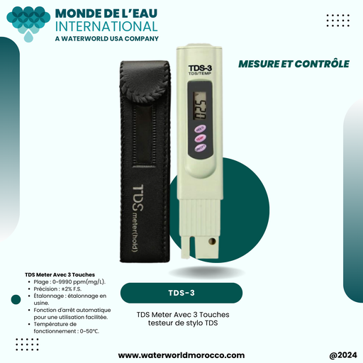 [TDS-3] TDS pen, three press with temperture >  (D)